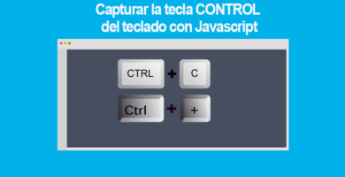 Capturar la tecla CONTROL del teclado con Javascript