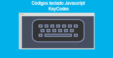 Códigos teclado Javascript KeyCodes
