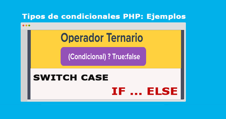 Tipos de condicionales PHP Ejemplos completos