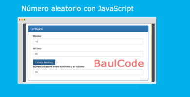 Número aleatorio con JavaScript