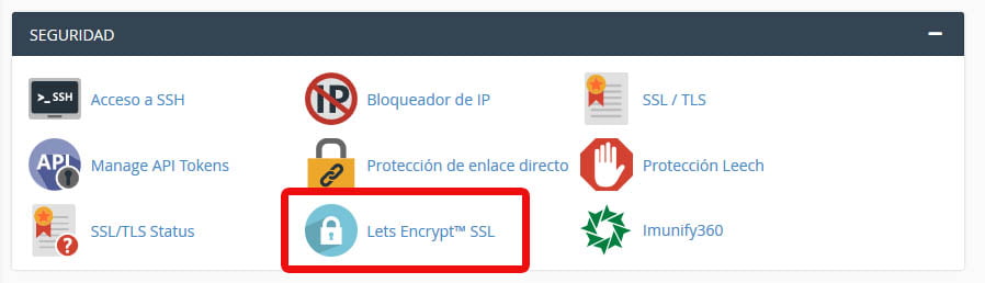 Activar SSL en cpanel