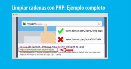 Limpiar cadenas con PHP para que sean seguras