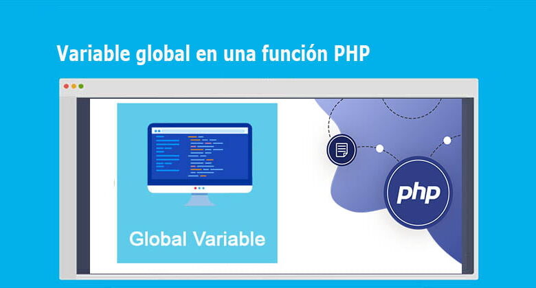 Variable global en una función PHP