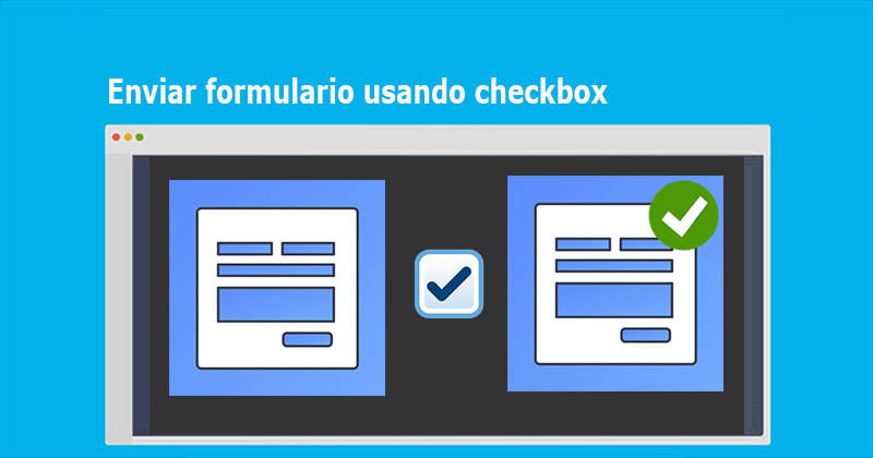 Enviar formulario usando checkbox