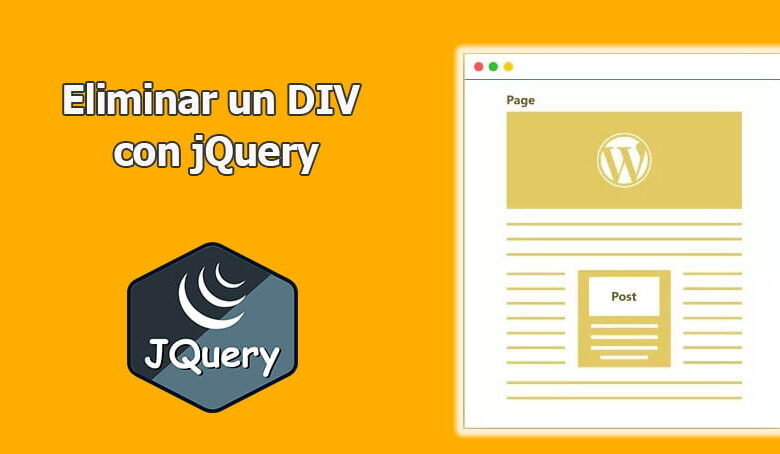 Eliminar un DIV con jQuery
